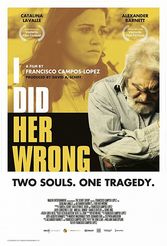 I Did Her Wrong - Affiches