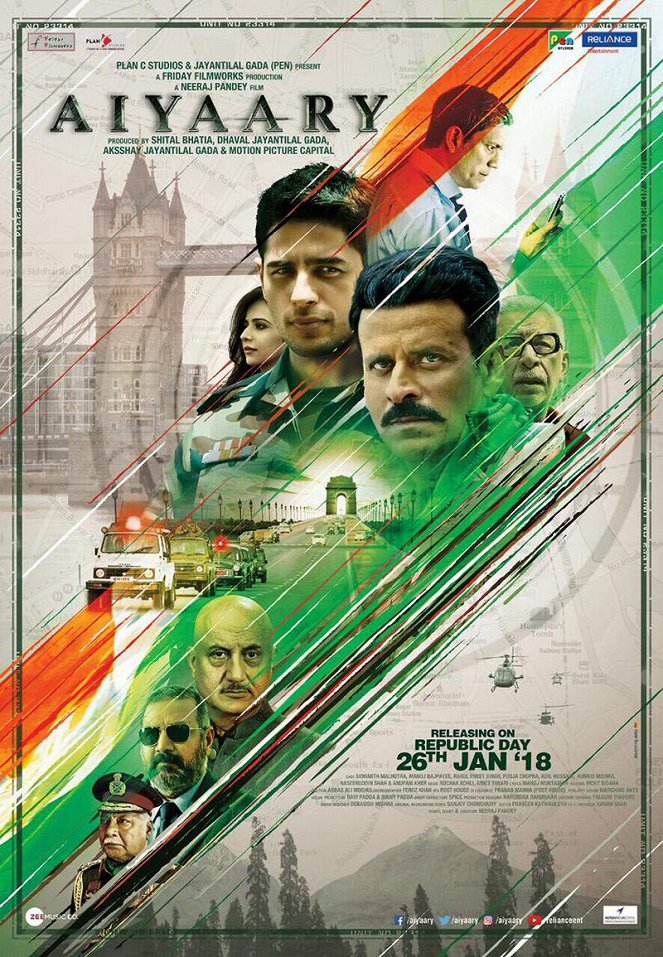 Aiyaary - Affiches