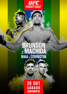 UFC Fight Night: Brunson vs. Machida - Affiches