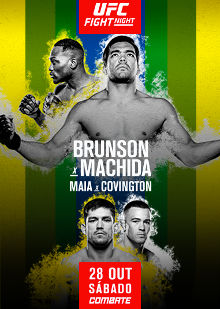 UFC Fight Night: Brunson vs. Machida - Cartazes