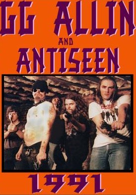 GG Allin & Antiseen 1991 - Plakáty