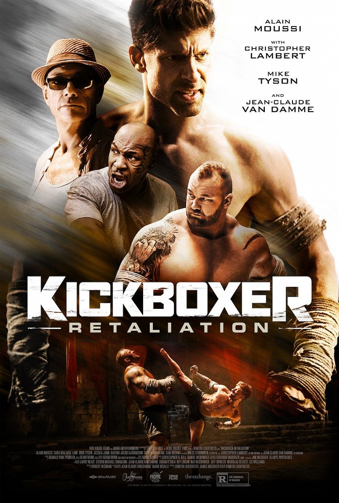 Kickboxer: Contraataque - Carteles