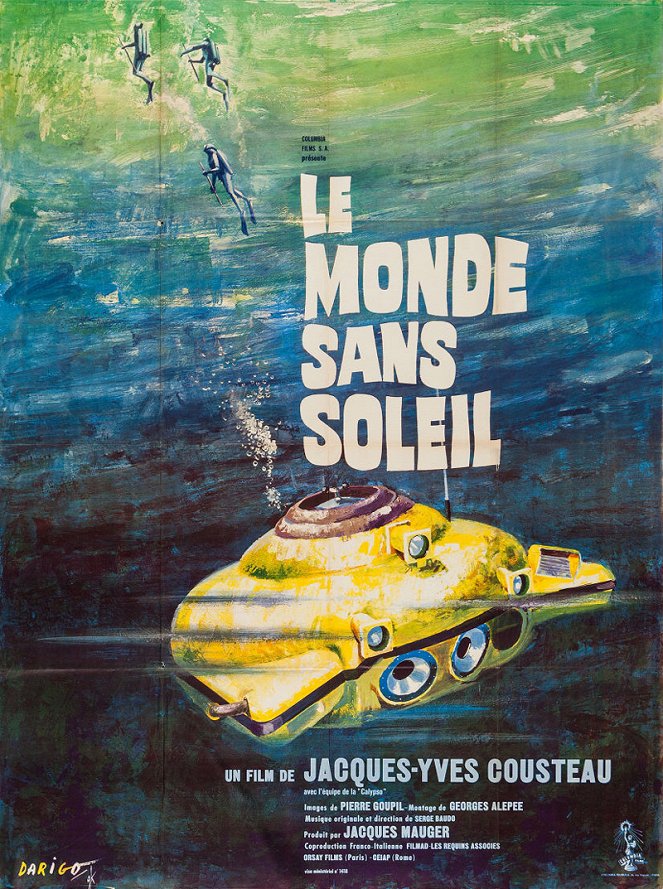 Jacques-Yves Cousteau's World Without Sun - Posters