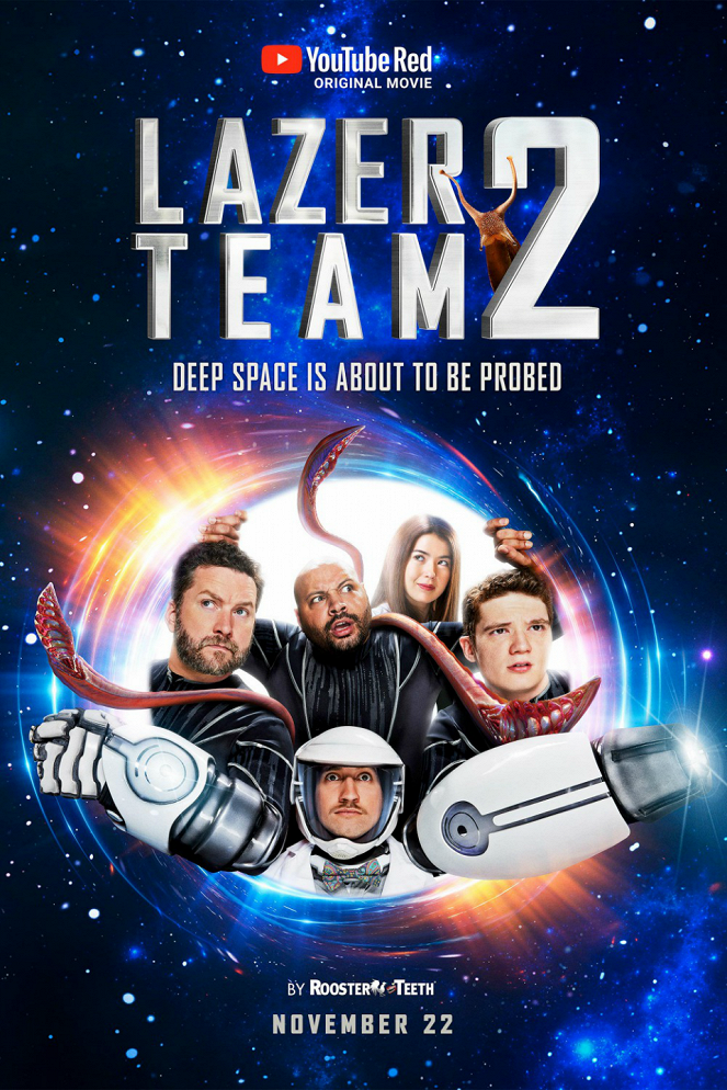 Lazer Team 2 - Cartazes