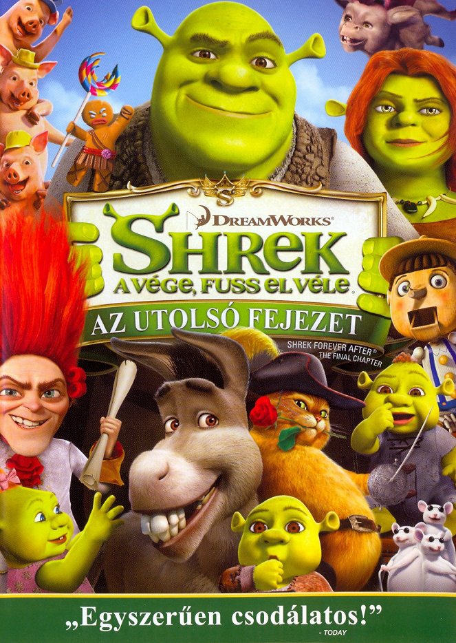 Shrek a vége, fuss el véle - Plakátok