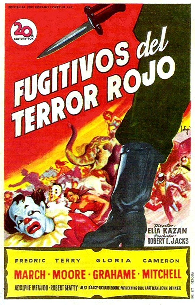 Fugitivos del terror rojo - Carteles