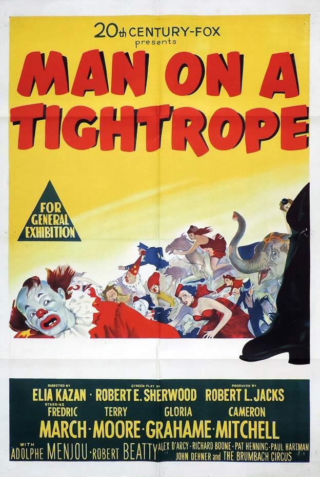 Man on a Tightrope - Posters