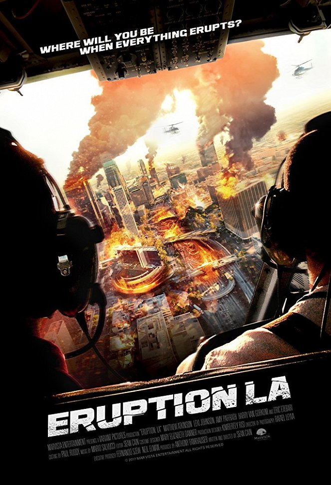 Los Angeles v plameňoch - Plagáty