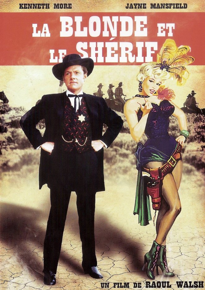 La Blonde et le shérif - Affiches