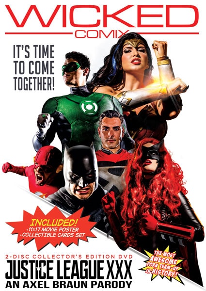 Justice League XXX: An Axel Braun Parody - Plagáty