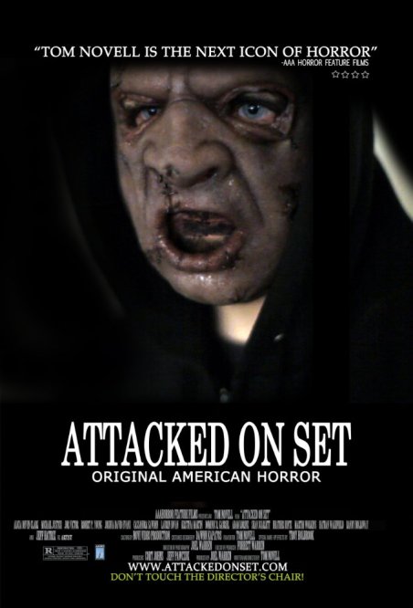 Attacked on Set - Posters