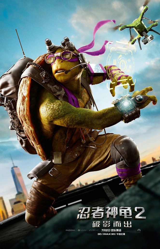 Želvy Ninja 2 - Plakáty