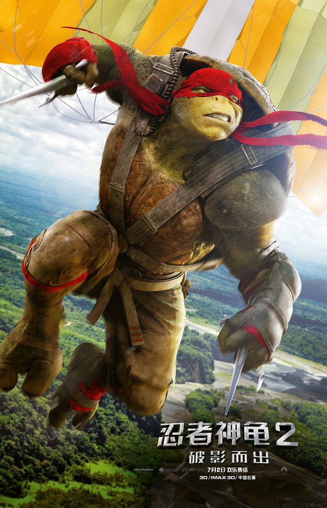 Tartarugas Ninja Heróis Mutantes: O Romper das Sombras - Cartazes