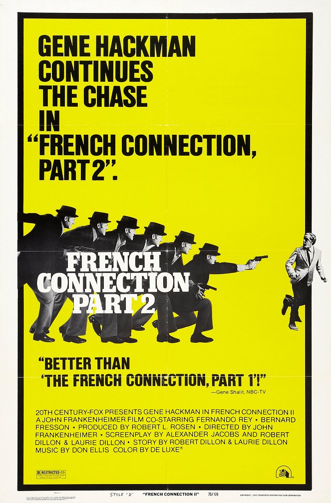 Francuski łącznik 2 - Plakaty