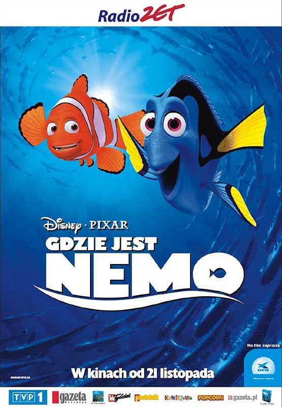 Gdzie jest Nemo - Plakaty