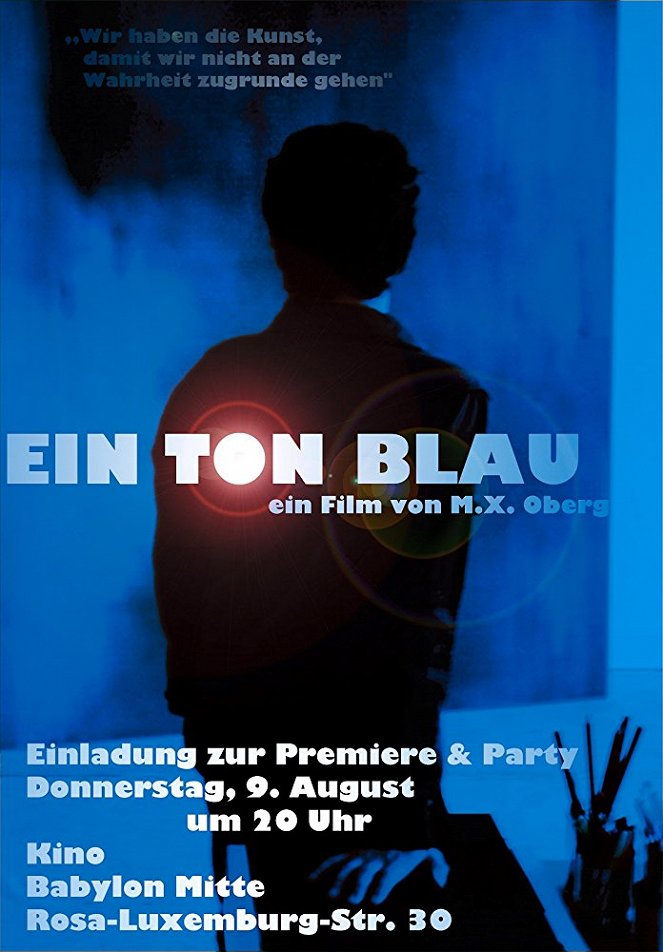 Ein Ton Blau - Plagáty