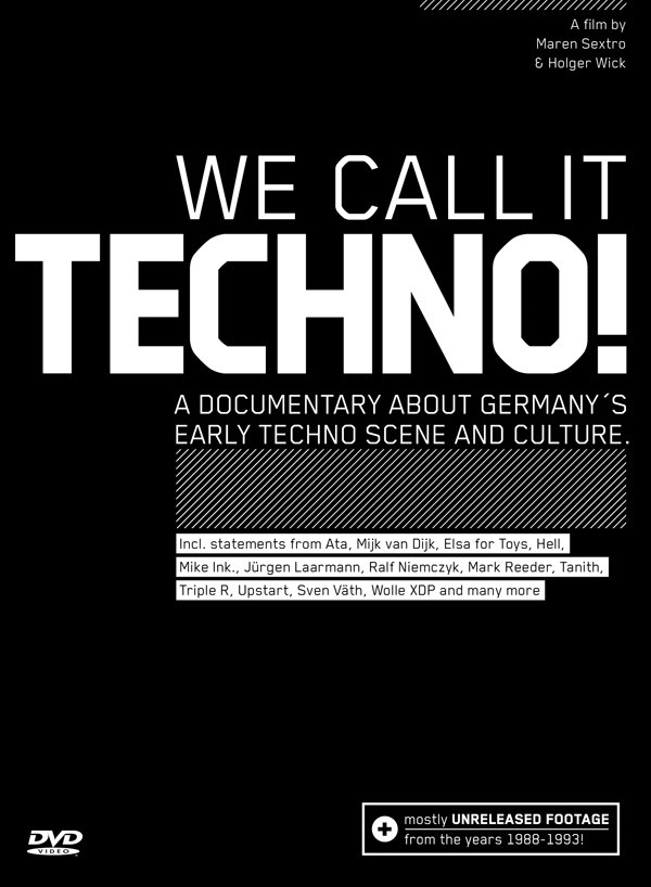We Call It Techno! - Affiches