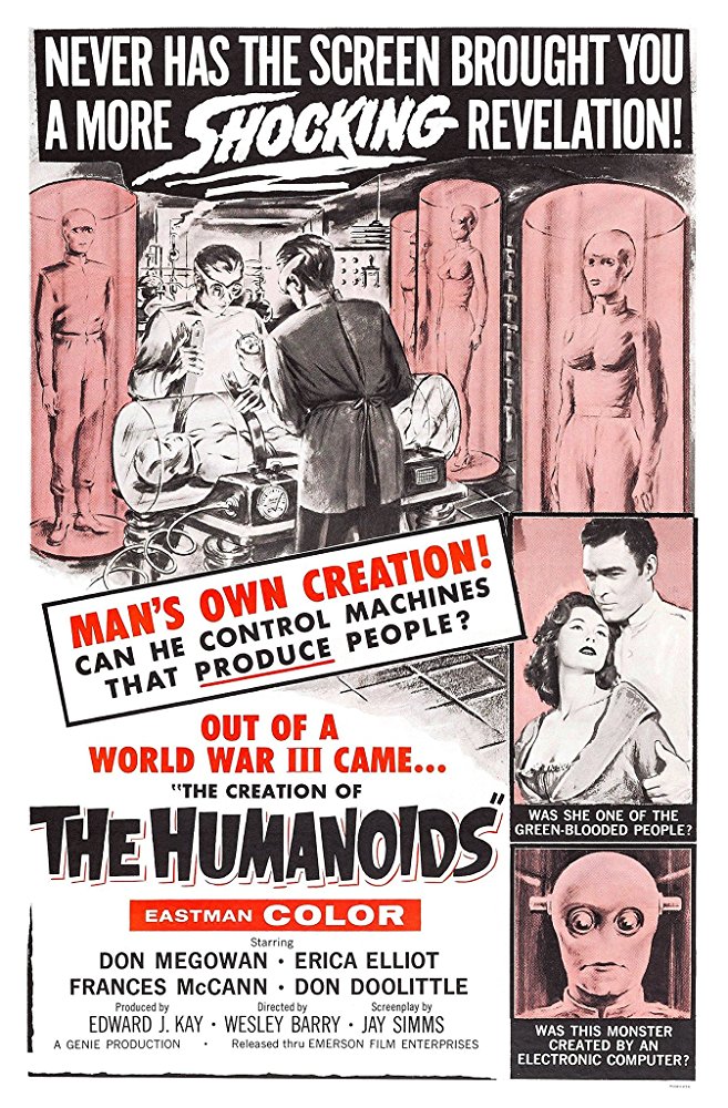 The Creation of the Humanoids - Plakátok