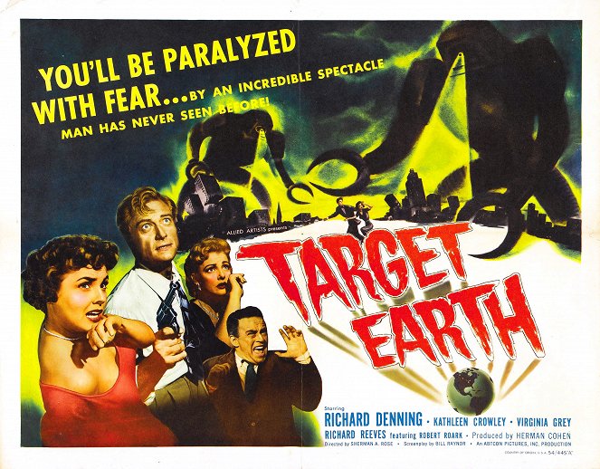 Target Earth - Plakáty
