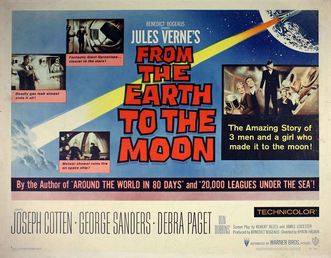 De reis naar de maan - Posters