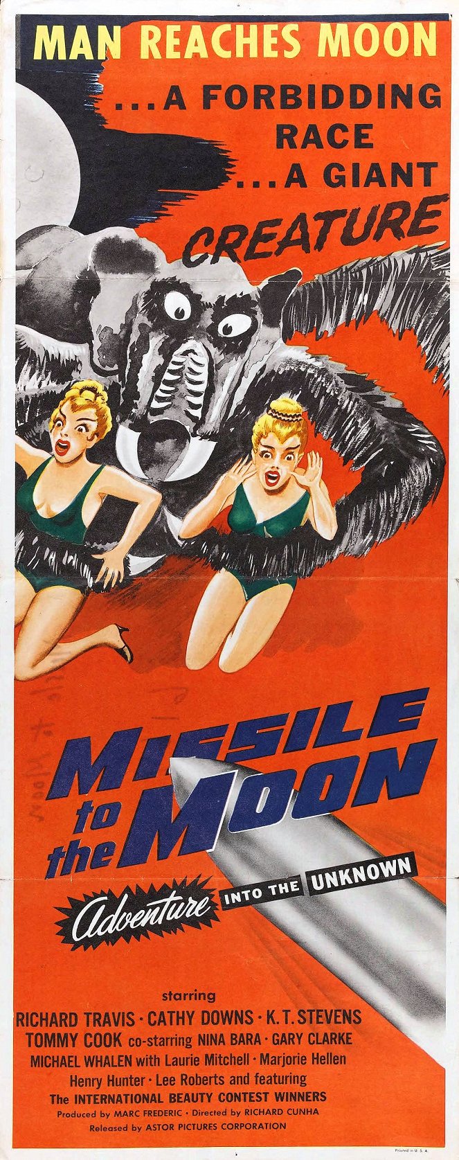 Missile to the Moon - Plakate