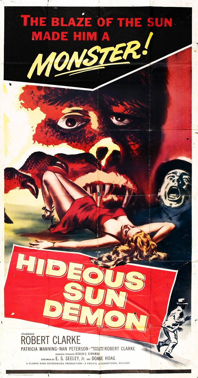 The Hideous Sun Demon - Plakate