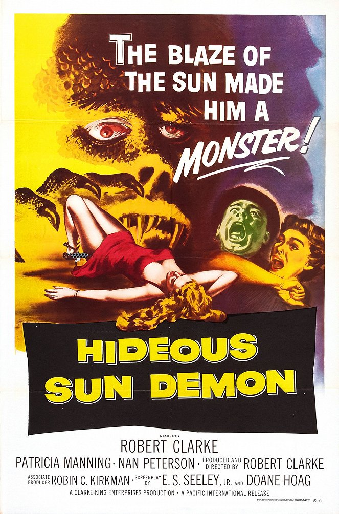 The Hideous Sun Demon - Cartazes