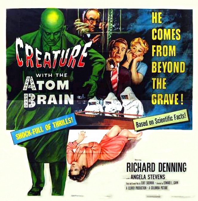Creature with the Atom Brain - Cartazes