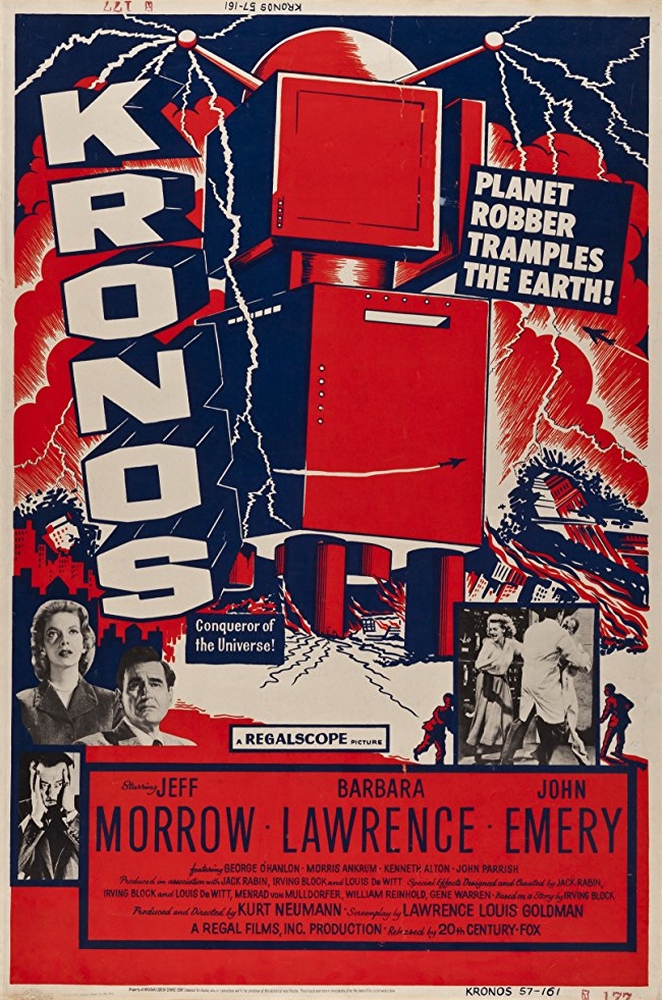 Kronos, de veroveraar van de ruimte - Posters