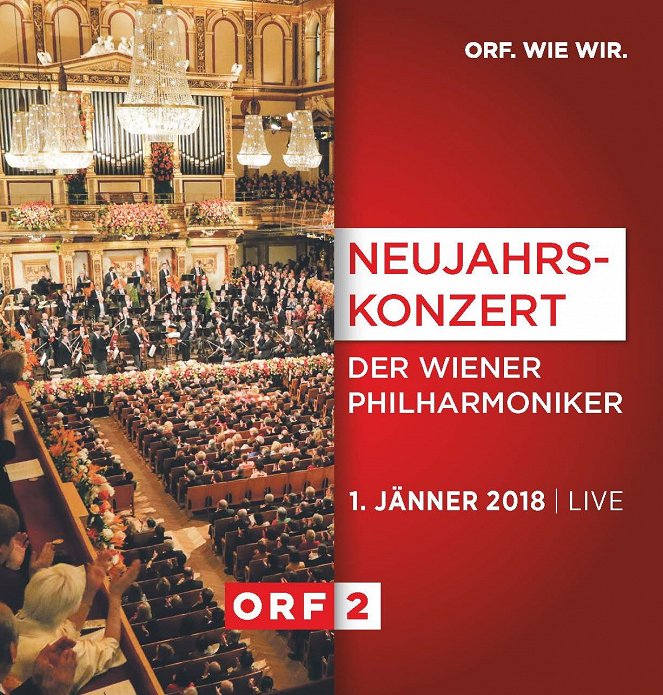 Neujahrskonzert der Wiener Philharmoniker 2018 - Plakate
