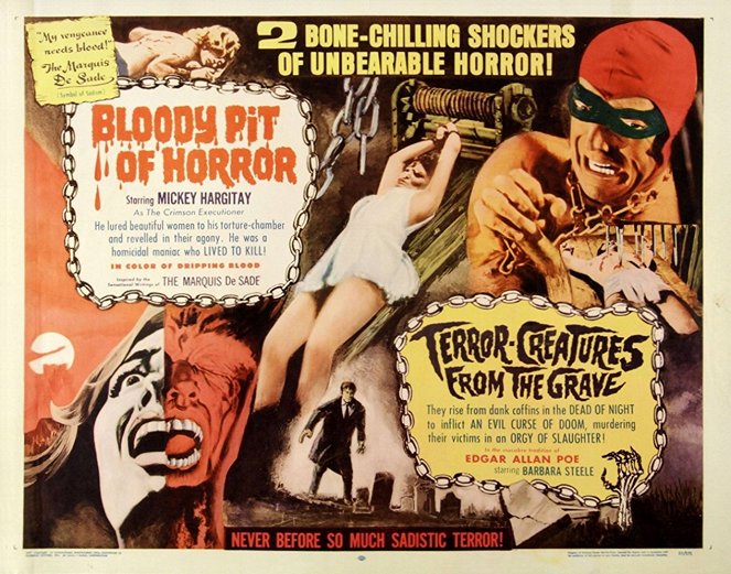 Bloody Pit of Horror - Posters