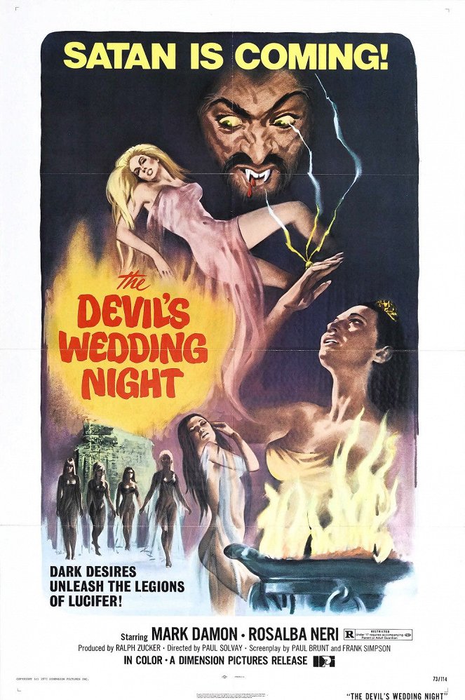 The Devil's Wedding Night - Posters