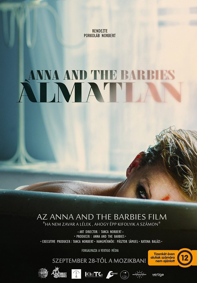Anna and the Barbies – Álmatlan - Plakate