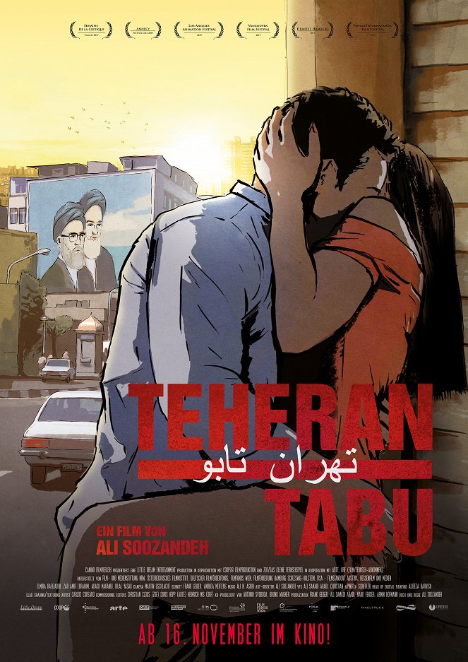 Teheráni tabuk - Plakátok