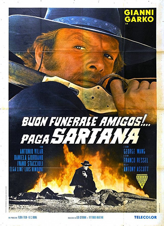 Buon funerale, amigos!... paga Sartana - Plakate