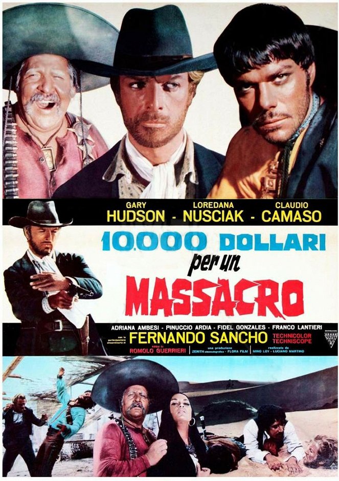 10,000 Dollars for a Massacre - Posters