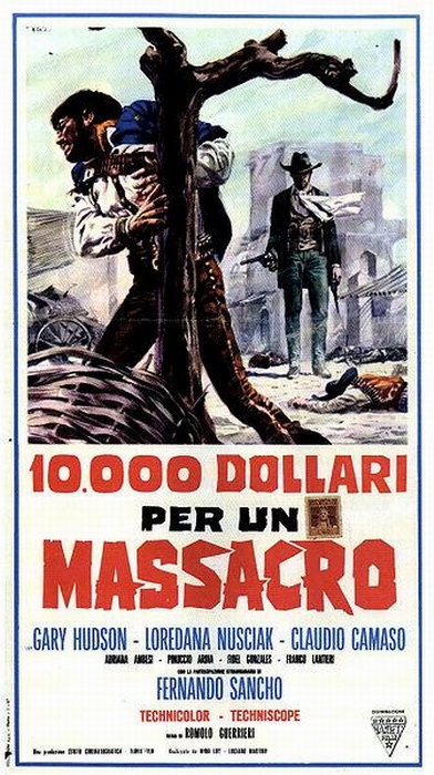 10.000 dollari per un massacro - Plakátok