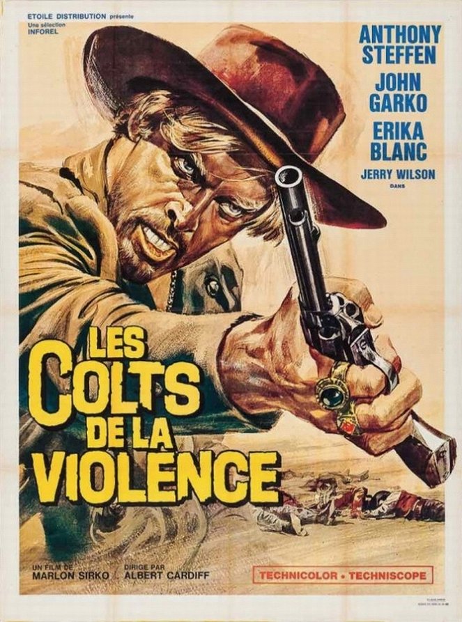 Les Colts de la violence - Affiches