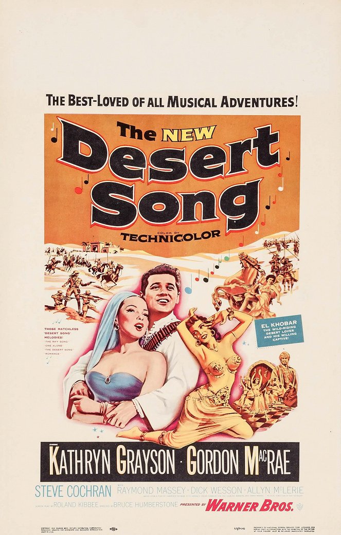 The Desert Song - Plagáty