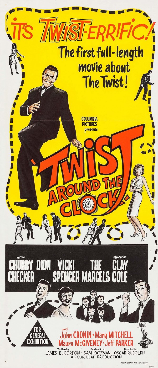 Twist Around the Clock - Posters