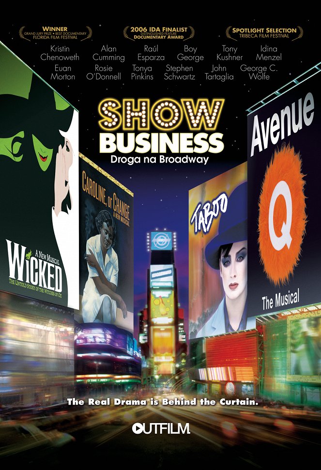 Showbiznes: Droga na Broadway - Plakaty