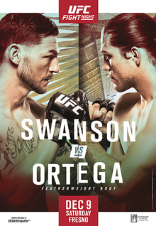 UFC Fight Night: Swanson vs. Ortega - Carteles