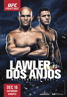 UFC on Fox: Lawler vs. dos Anjos - Plakaty