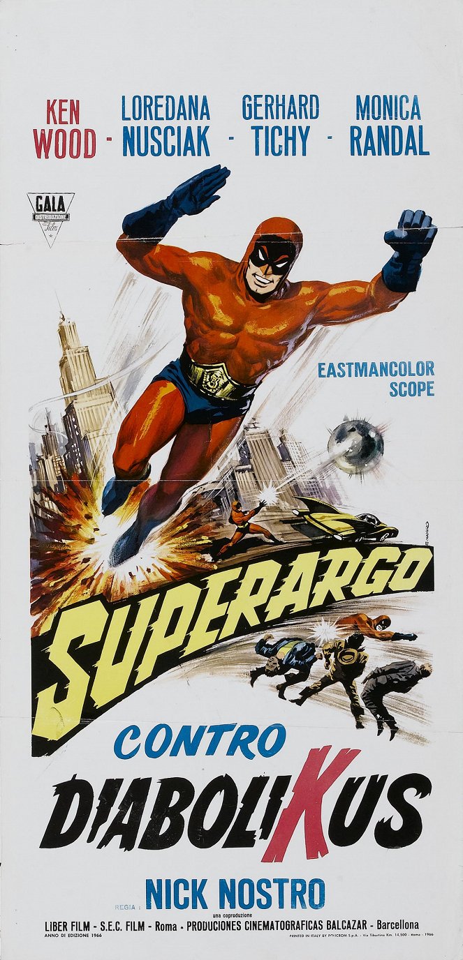 Superargo, el hombre enmascarado - Carteles