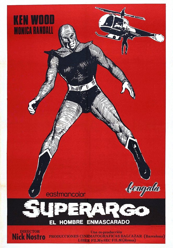 Superargo contre Diabolikus - Affiches
