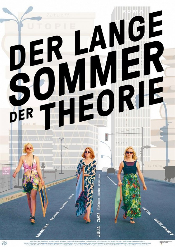 Der lange Sommer der Theorie - Plakátok