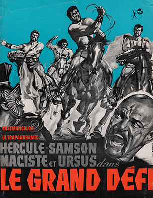 Samson a souboj siláků - Plakáty
