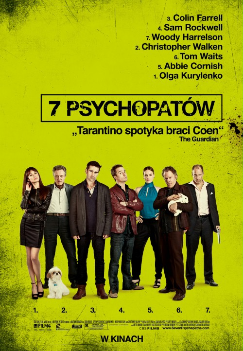 7 psychopatów - Plakaty