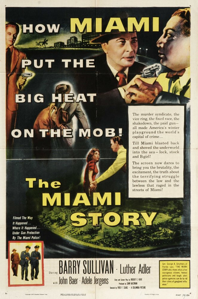 The Miami Story - Affiches