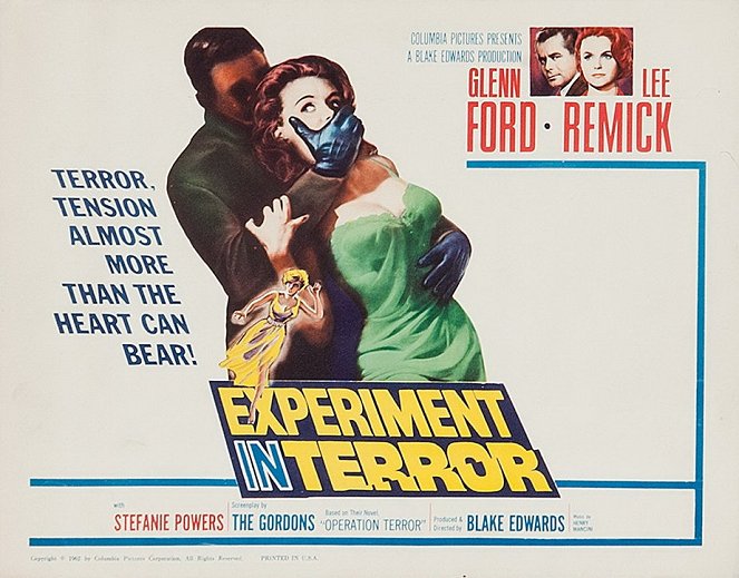 Experiment in Terror - Plakáty
